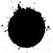 Ink blot vector splatter