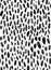 Ink Seamless Pattern. Abstract print with brush strokes. Monochrome hand drawn texture. Artistic tileable background