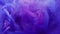 Ink in water purple blue haze motion effect