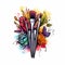Inked Elegance: Collection of Uniquely Designed Tattoo Brushes and Applicators