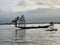 Inle Lake, Myanmar: The famous fishing ballet with traditional handmade net from Inle Lake fishermen