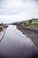 Inlet to Marina at Perkins Cove Harbor in Oginquit Maine