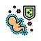 innate immunity color icon vector illustration