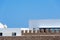 Inner building of Sagres Fortress complex in Portugal.