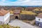 Inner courtyard of fredriksten fortress in Halden, Norway