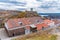 Inner courtyard of fredriksten fortress in Halden, Norway