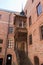 Inner courtyard of Gripsholm Castle, Mariefred, Sweden.