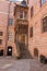 Inner courtyard of Gripsholm Castle, Mariefred, Sweden.