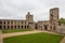 The inner courtyard of the Krzyztopor Castle, Ujzad, Poland.