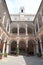 Inner courtyard of palace Palazzo Doria Tursi, Genoa