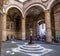 Inner courtyard of Palazzo Vecchio in Florence, Italy