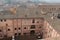 Inner courtyard of Santa Maria della Scala. Siena, Tuscany, Italy.