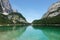 Inner Gosau lake in the Austrian Alps