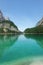 Inner Gosau lake in the Austrian Alps