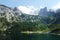 Inner Gosau lake in the Austrian Alps