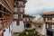 Inner view of Trongsa Dzong, one of the oldest Dzongs in Bumthang, Bhutan