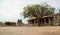 The Inner view of Vittala or Vitthala Temple complex in Hampi, Karnataka state, India