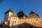 Inner walls of Karlstejn castle