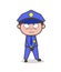 Innocent Calm Officer Character