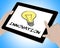 Innovation Online Means Restructuring Tablet And Idea