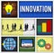 Innovation Technology Development Creative Invention Concept