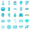 Innovations icons set, cartoon style