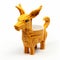 Innovative 3d Engraved Lego Deer With Bowl - Multidimensional Layers