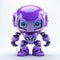 Innovative Mecha Anime: Little Purple Robot With Big Eyes
