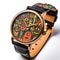 Innovative Outsider Art Watch Design - generative ai