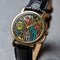 Innovative Outsider Art Watch Design - generative ai