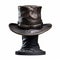 Innovative Top Hat Statue On Transparent Background