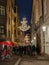 Innsbruck Christmas Markets at twilight. Austria.