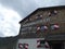 Innsbruck hut at Stubai high-altitude hiking trail, lap 8 in Tyrol, Austria