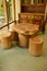 Inscribed Oak timber furniture