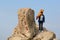 Inscribed Stone at Summit of Mount Tai, Shandong, China