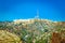 Inscription Hollywood on the Hollywood Hills in Los Angeles