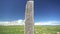 Inscription of Obelisk Menhir From Old Ancient Times