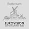 Inscription rotterdam eurovision song contest 2020