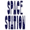 Inscription Space Station - lettering.