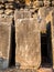 Inscription stone in Ephesus.