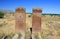 These inscriptions  called sarcophagi  are from ancient times and have a very impressive view in terms of scenery.