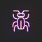 Insect glytch icon. Simple thin line, outline vector of web icons for ui and ux, website or mobile application