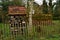 Insect hotel. It is used for attract good bugs insects for garden plants