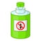 Insecticide icon, cartoon style