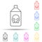 insecticide multi color style icon. Simple thin line, outline  of pest control and insect icons for ui and ux, website or