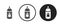 Insecticide spray icon . web icon set .