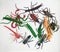 Insects colorful toys