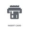 Insert card icon from Ecommerce collection.