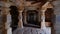 Inside 101 rock pillar temple, Gandikota, Kurnool, Andhra Pradesh,