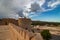 Inside al Rustaq fort close to Al Hajir mountains between Nizwa and Mascat in Oman